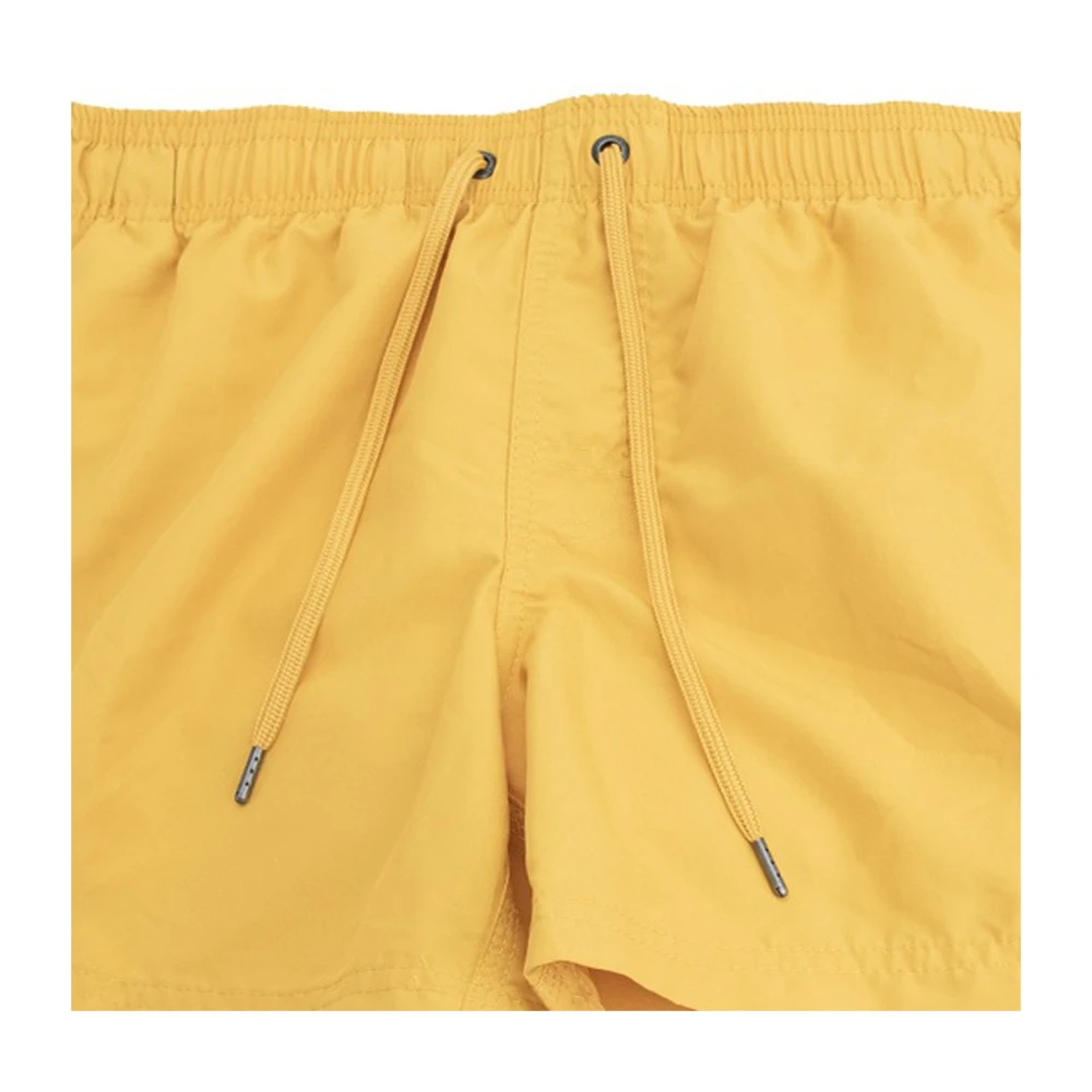 Sundek Heren zwemshorts met vetersluiting Yellow Heren