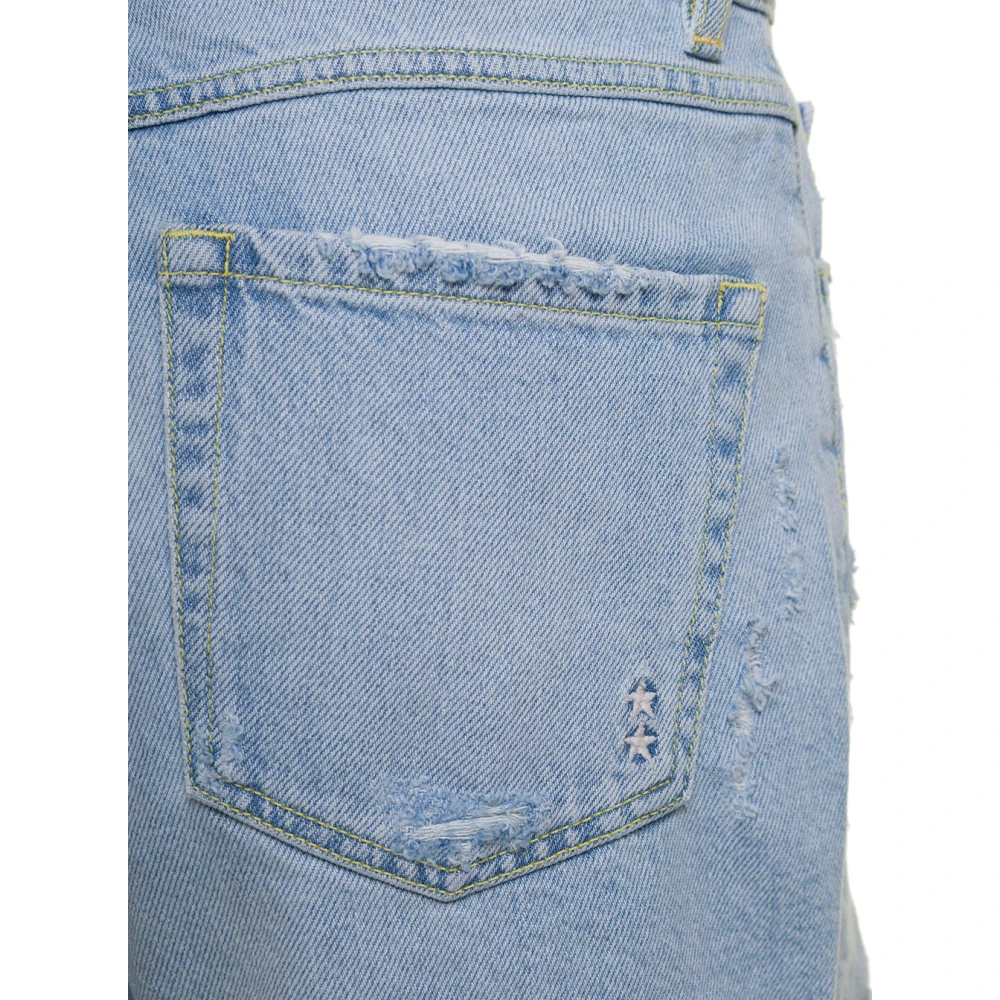 Icon Denim Shorts Blue Dames