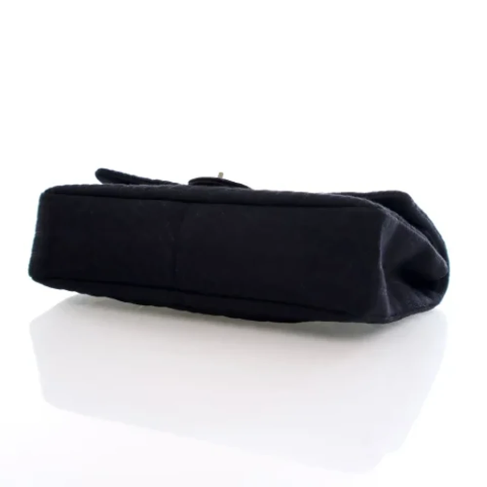 Chanel Vintage Pre-owned Fabric handbags Black Dames
