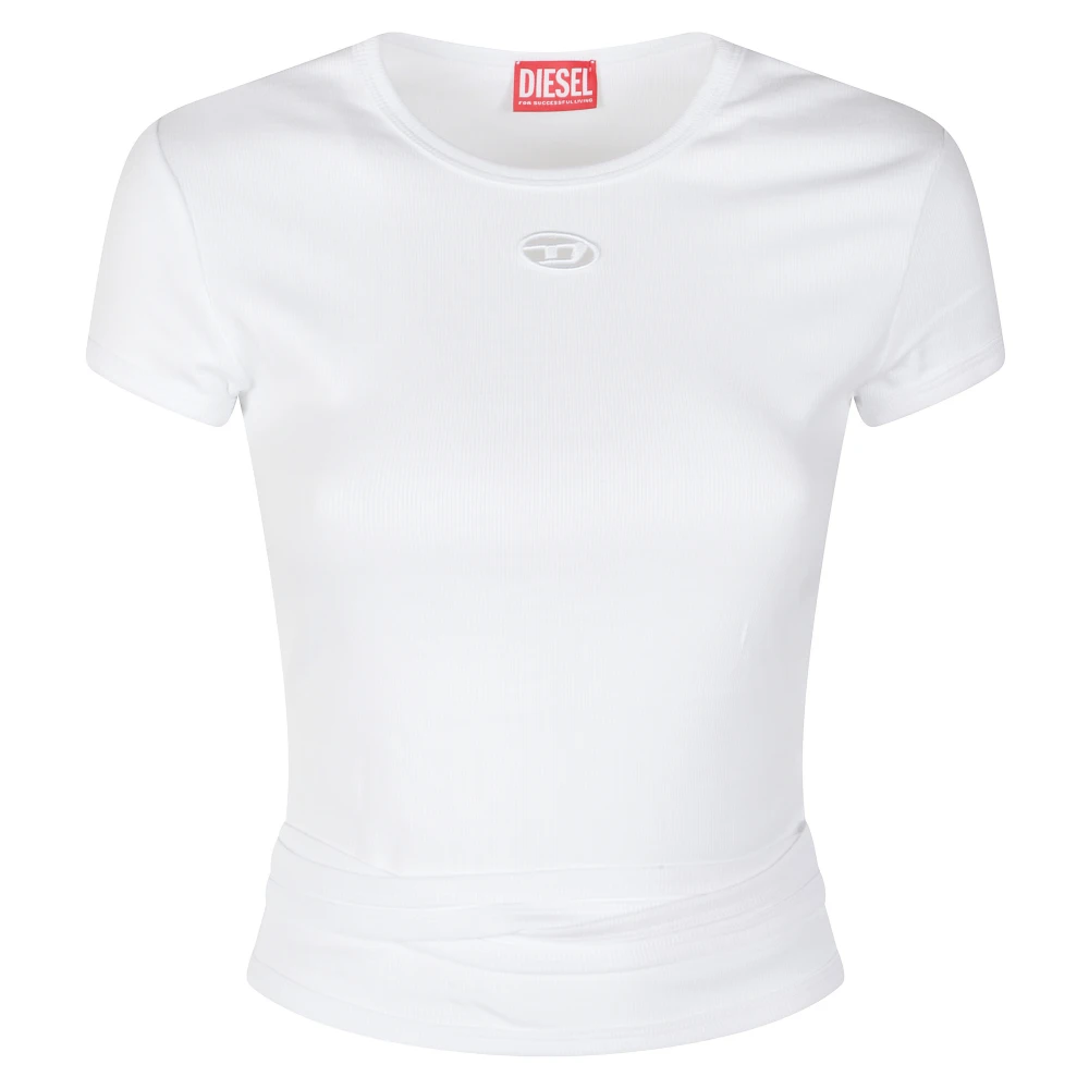 Diesel Women's White T-Shirts, S, T-Bunny-Tail S1 T-Shirt