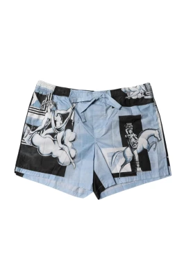 Staty Print Bomullsshorts