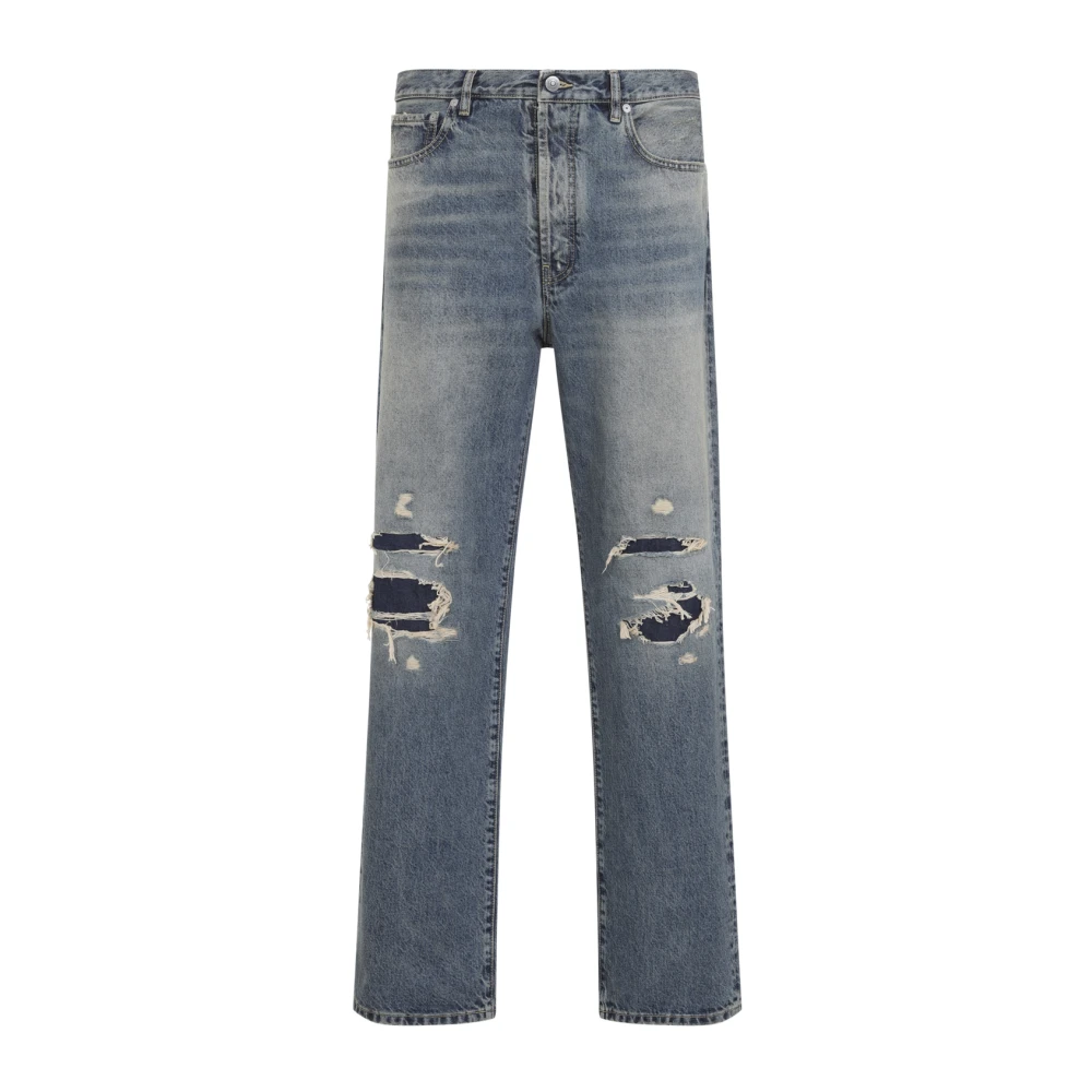 Maison Margiela Uomo Blu - Straight Jeans - Jeans - M - Immagine 4