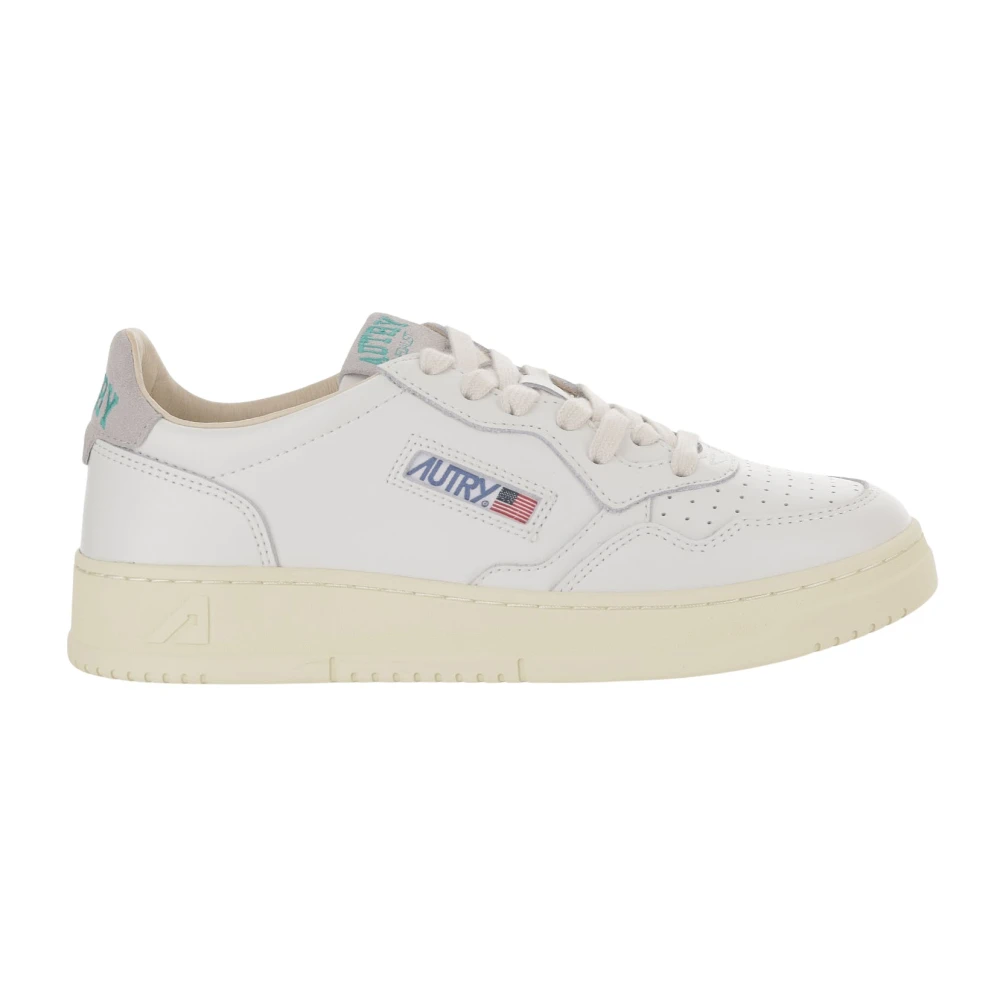 Autry Medalist Leather Sneaker - Male - Sneakers - White - 12 Uk - Shoes