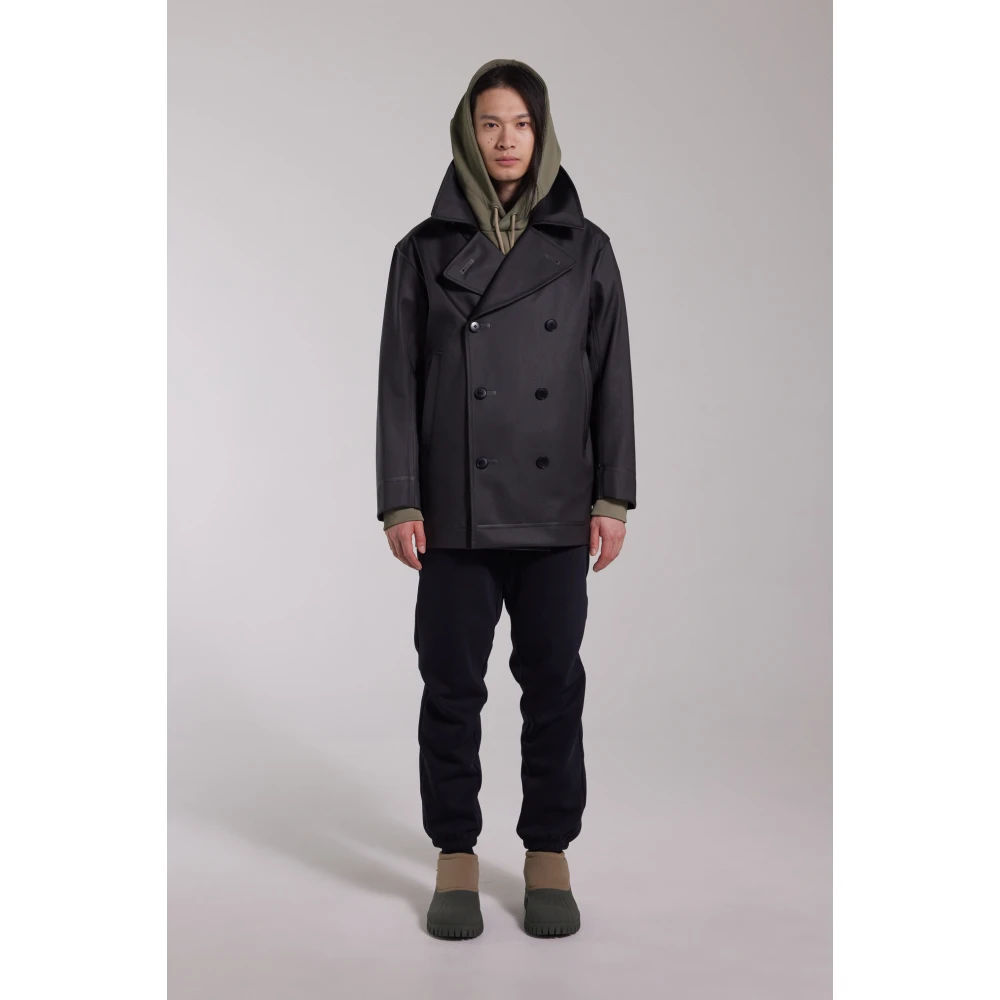 Stutterheim Klassieke Waterdichte Erwtenjas Black Heren