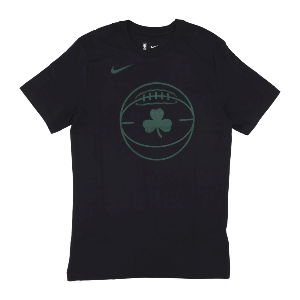 Nike Boston Celtics Logo T-shirt Black Heren