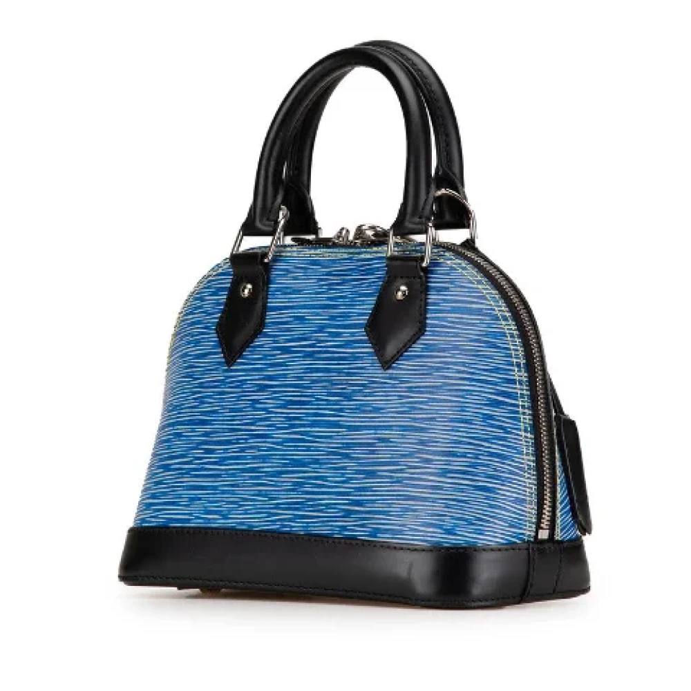 Louis Vuitton Vintage Pre-owned Leather handbags Blue Dames
