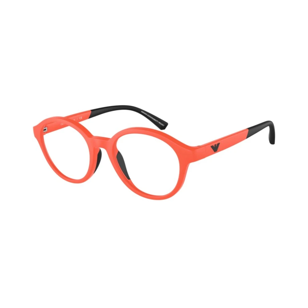 Emporio Armani Glasses, Unisex, 45 Mm, Stylish Vista Sunglasses Orange