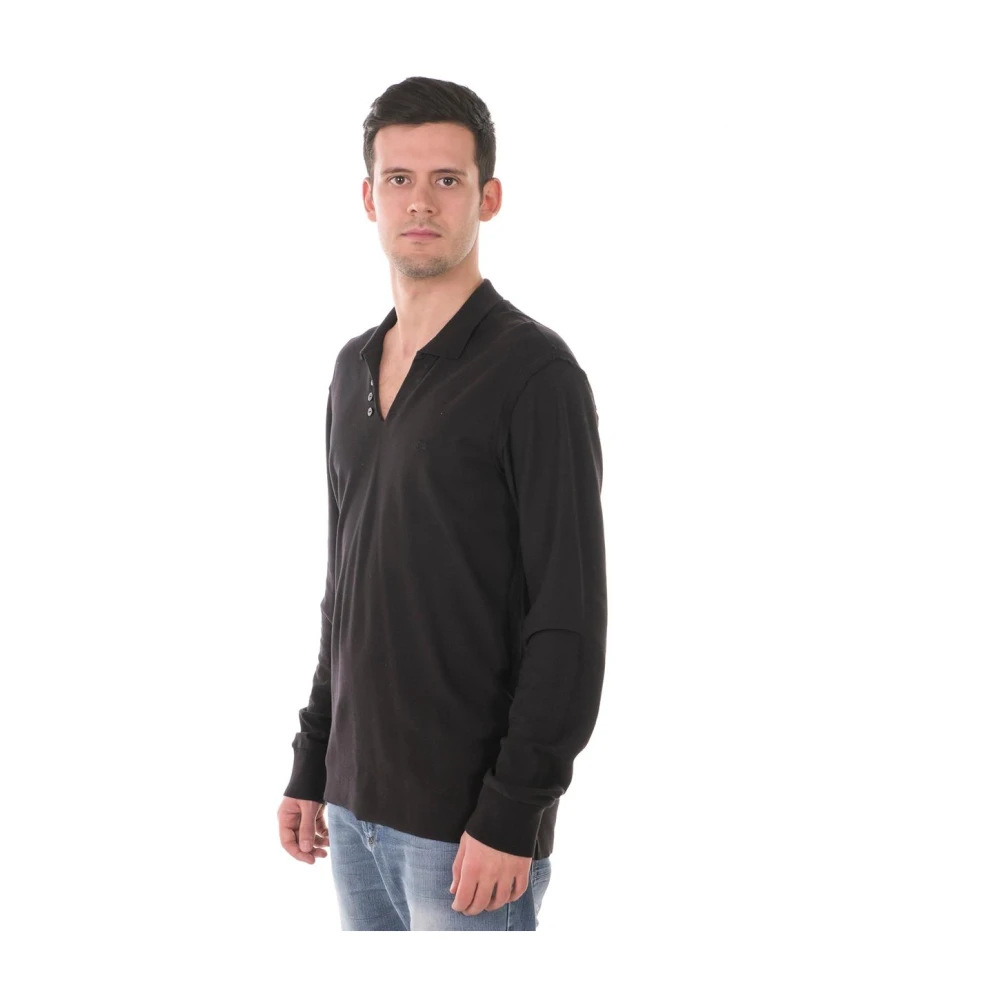 Dolce & Gabbana Klassieke Polo Shirt voor Mannen Black Heren