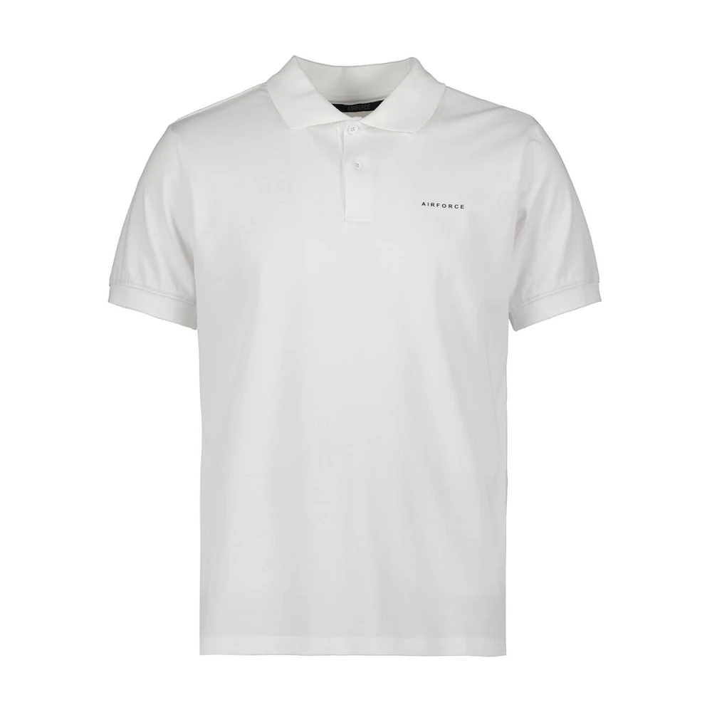 Airforce Polo Shirt Hrm0863-Ss24 White Heren