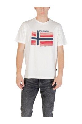 t-shirt-en-coton-imprime-avec-col-rond