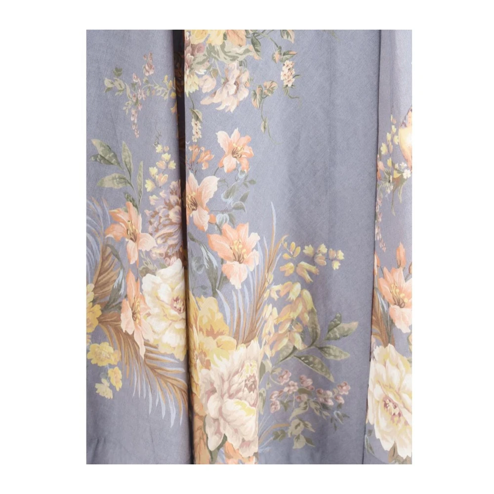 Zimmermann Bloemenprint Wrap Midi Jurk Multicolor Dames