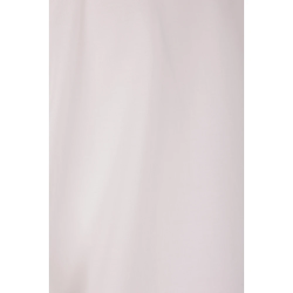 BRUNELLO CUCINELLI Witte Katoenen T-shirt met Contrast Piping White Dames