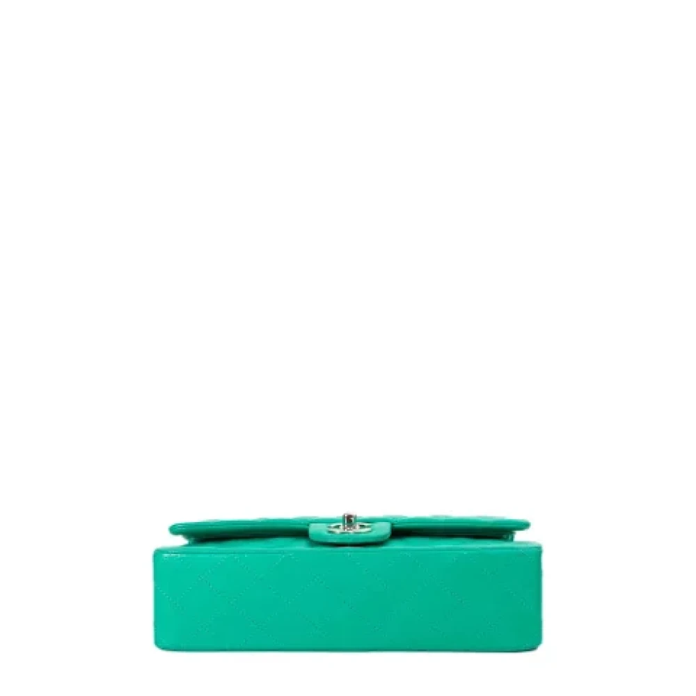 Chanel Vintage Pre-owned Leather chanel-bags Green Dames