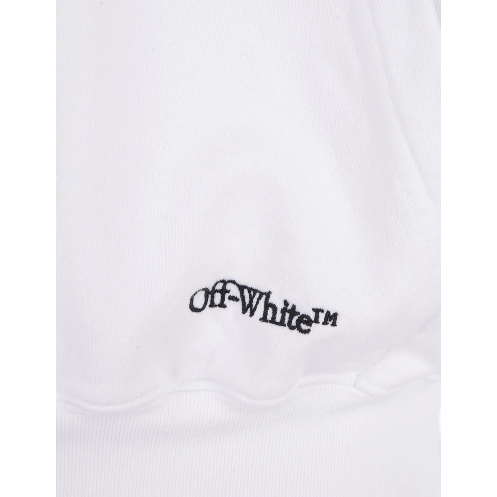Off White Hoodie White Heren