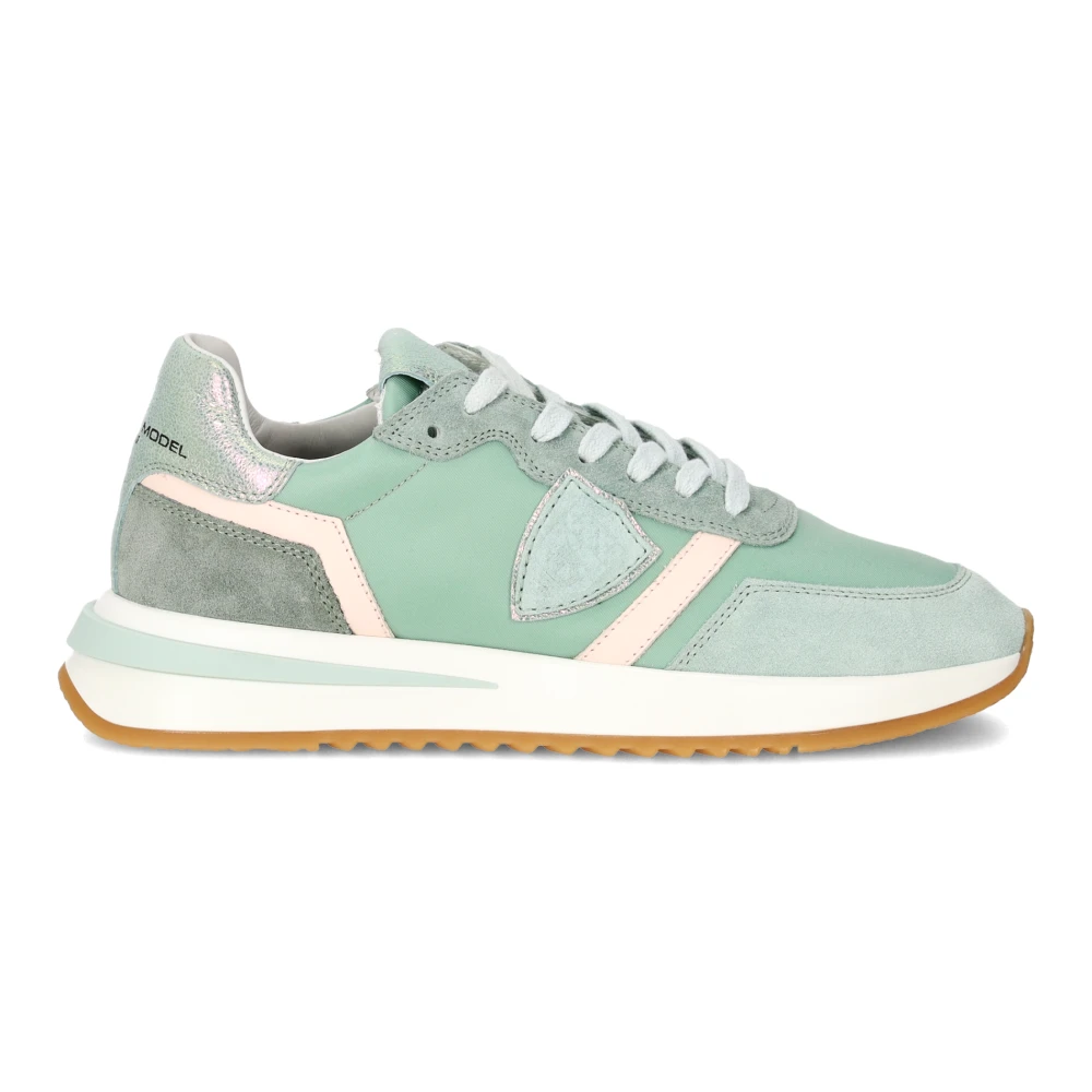 Philippe Model Women's Green Sneakers, 6 Uk, Trainers Tropez 2.1 Running