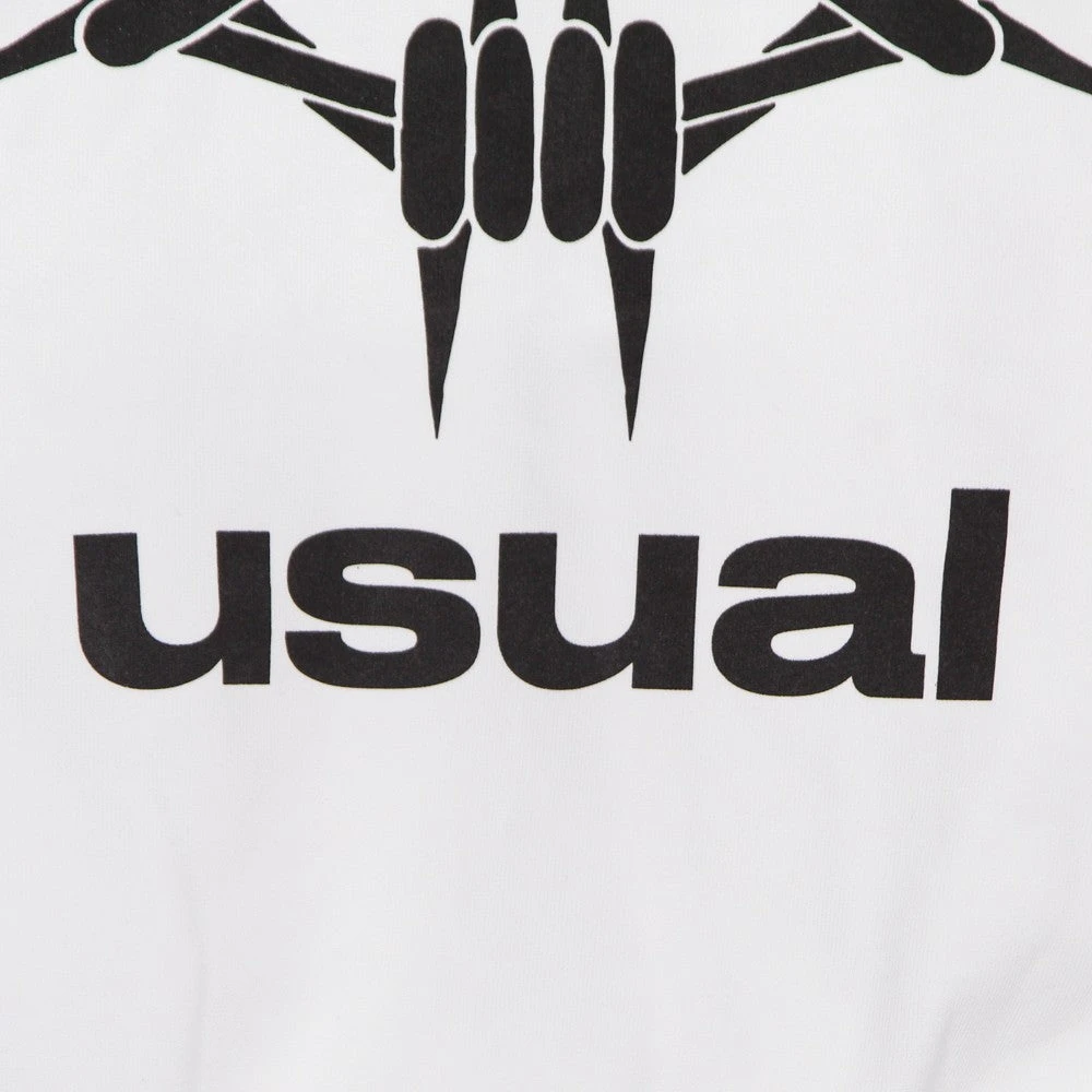Usual Lichte Hoodie Wit White Heren