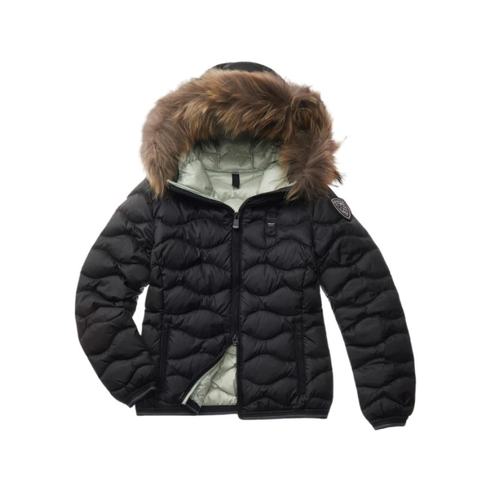 Blauer Stijlvolle Jassen voor Aldie Collectie Black Dames