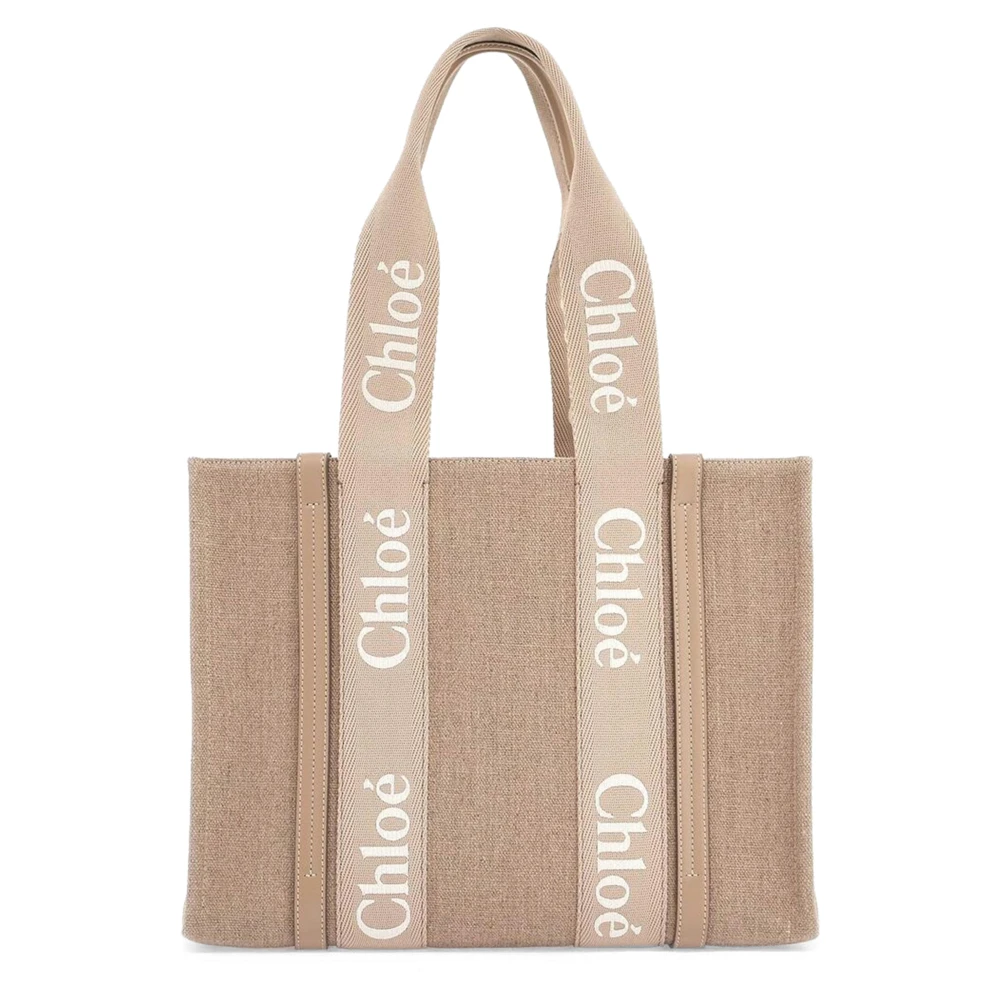 Chloé - Bags > Tote Bags - Beige - Chloé - Modalova