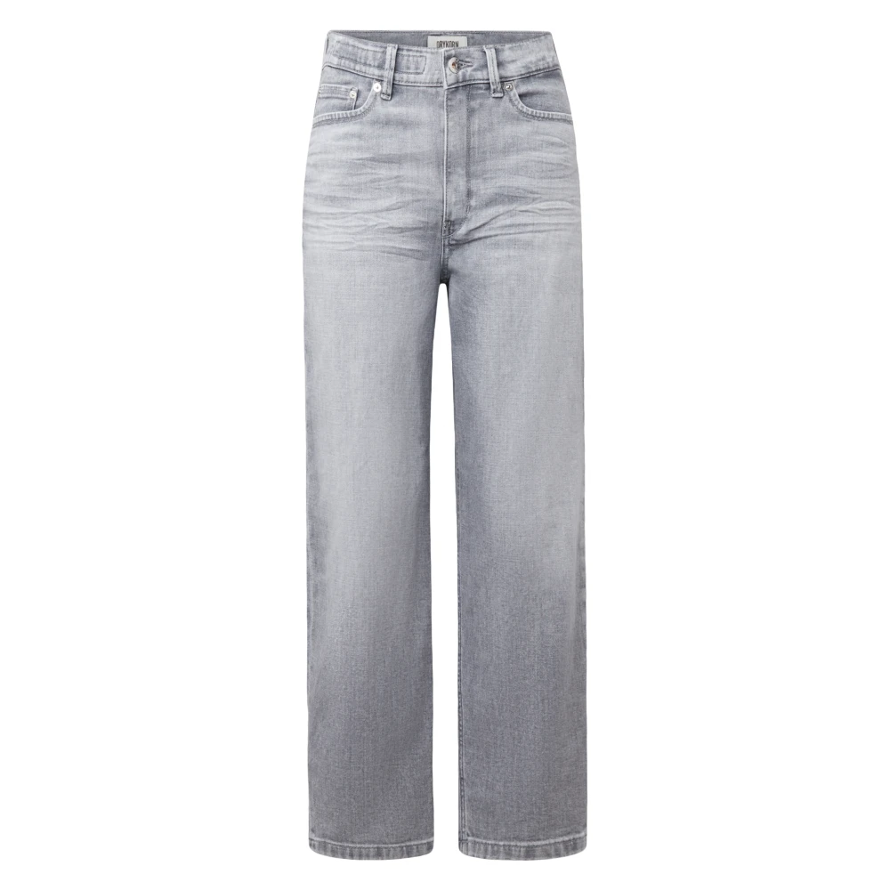 Drykorn Women's Gray Flown 10 Jeans - Straight Fit Jeans - W26 L34 - Jeans
