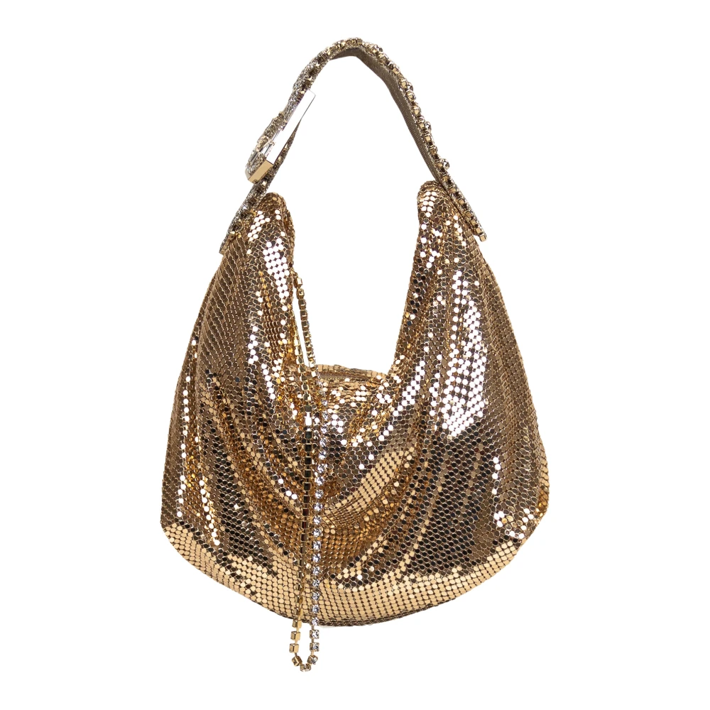 Gedebe Metalen Mesh Handtassen Yellow Dames