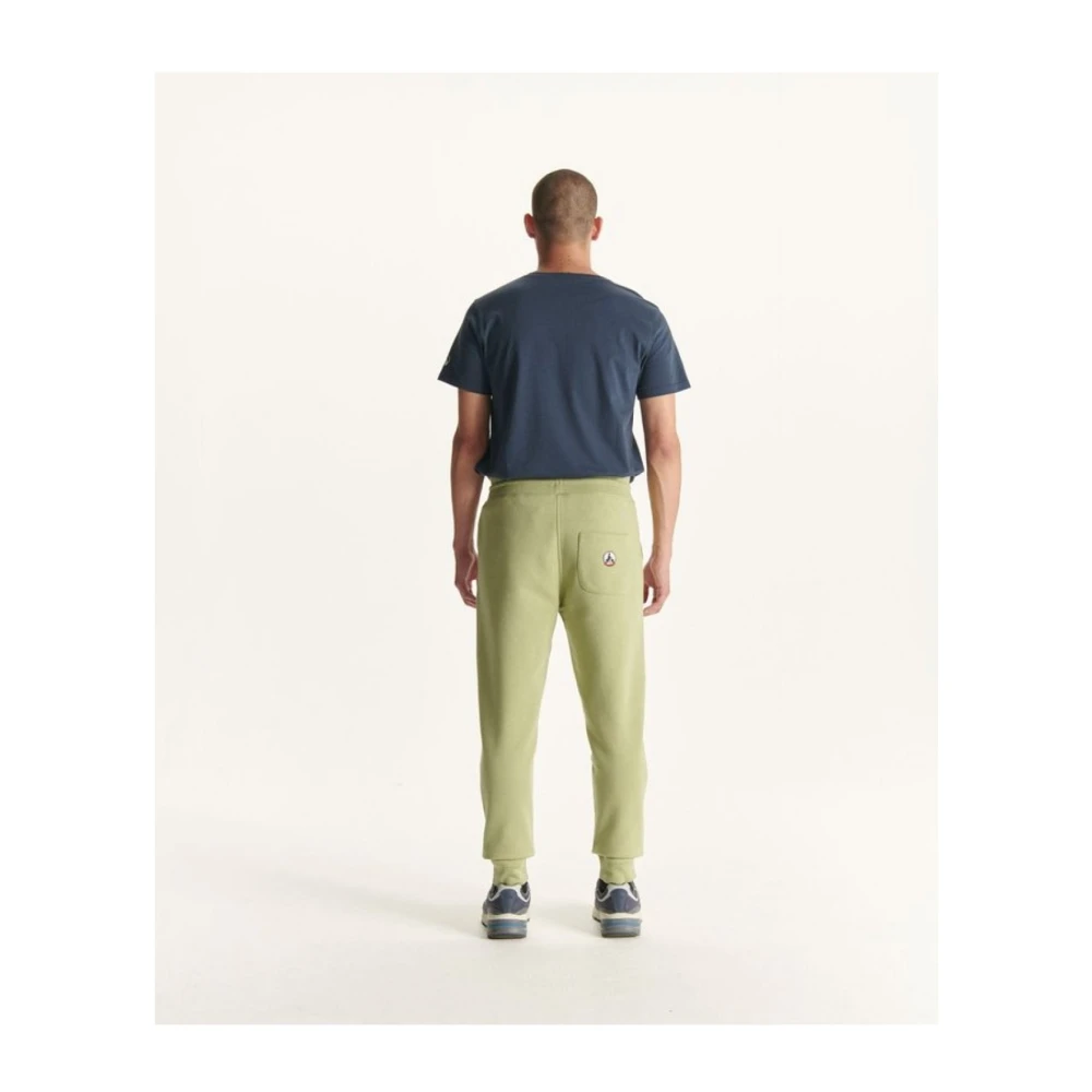 Jott Groene Joggingbroek Fleece Gevoerd Green Heren