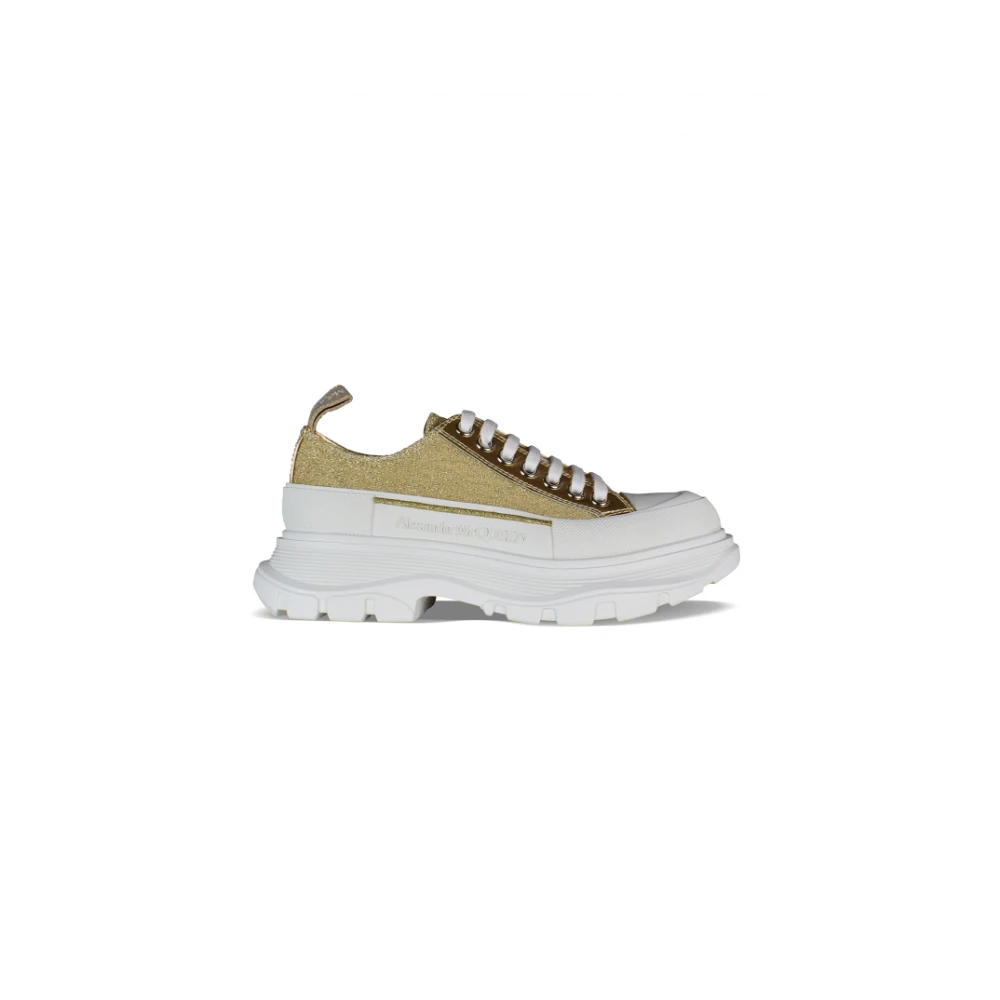 Alexander McQueen Tread Slick low top sneakers Dames Schoenen Geel