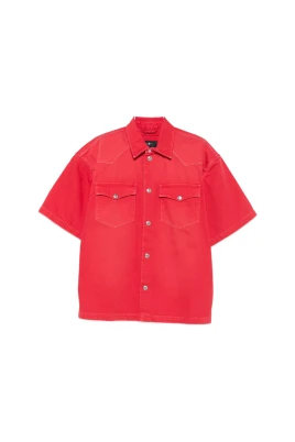 Denim Short Sleeve Shirt
