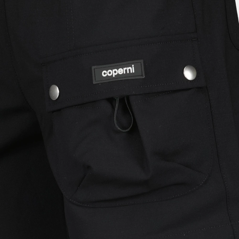 Coperni Cargo Shorts met rechte snit Black Dames