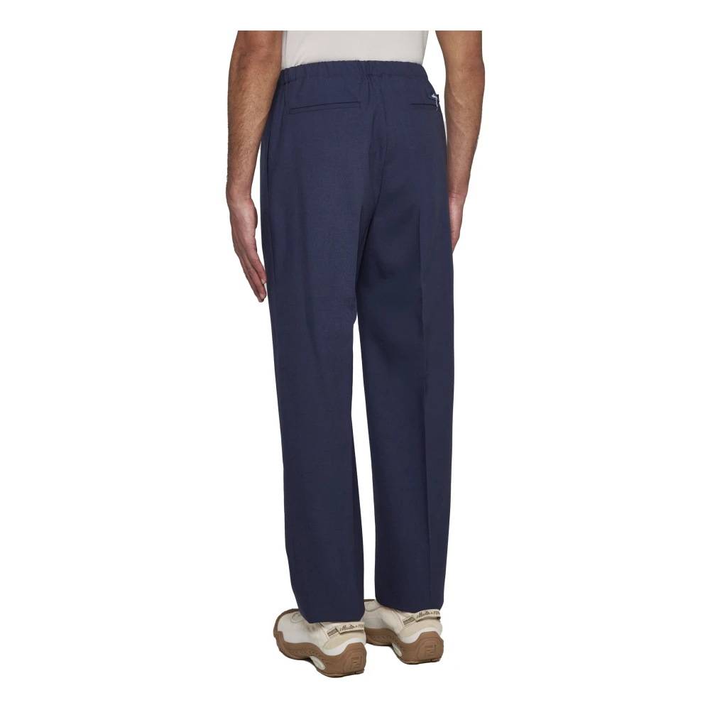 Fendi Stijlvolle Broek Blue Heren