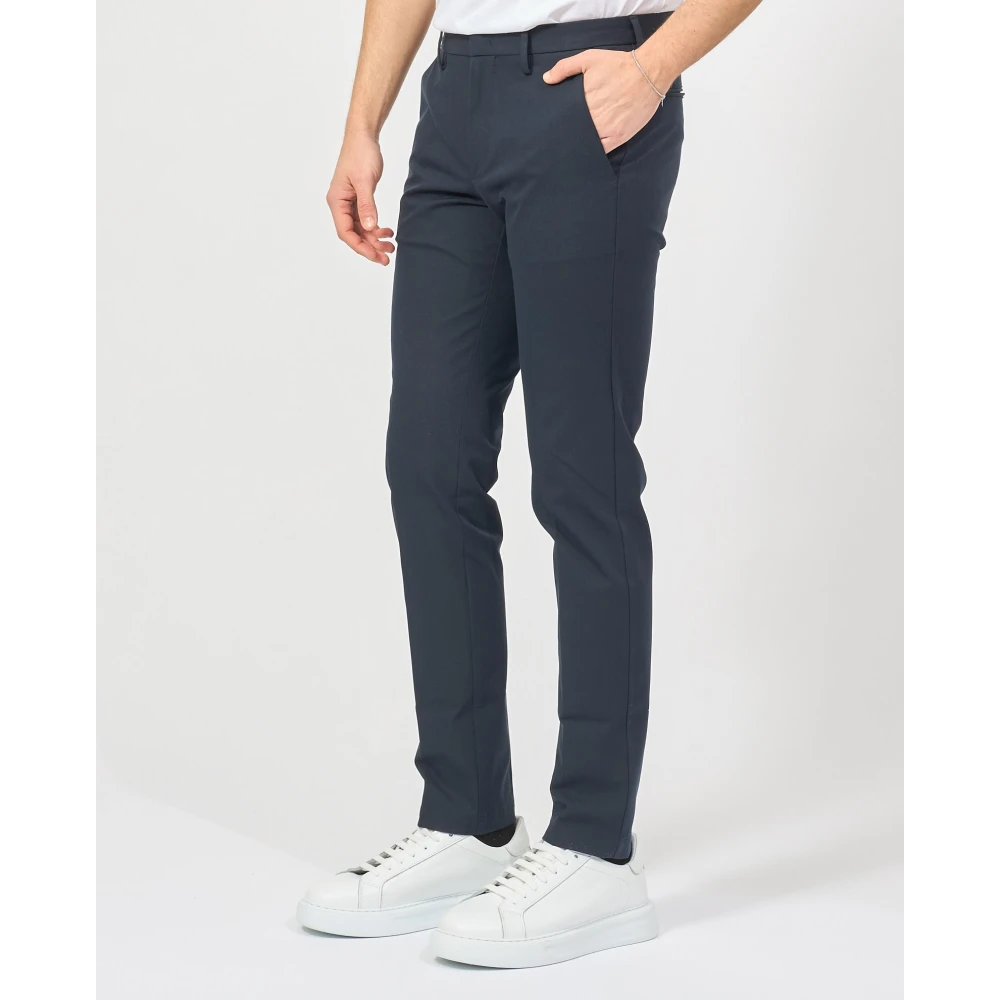 Hugo Boss Blauwe Slim Fit Broek Kaito Blue Heren