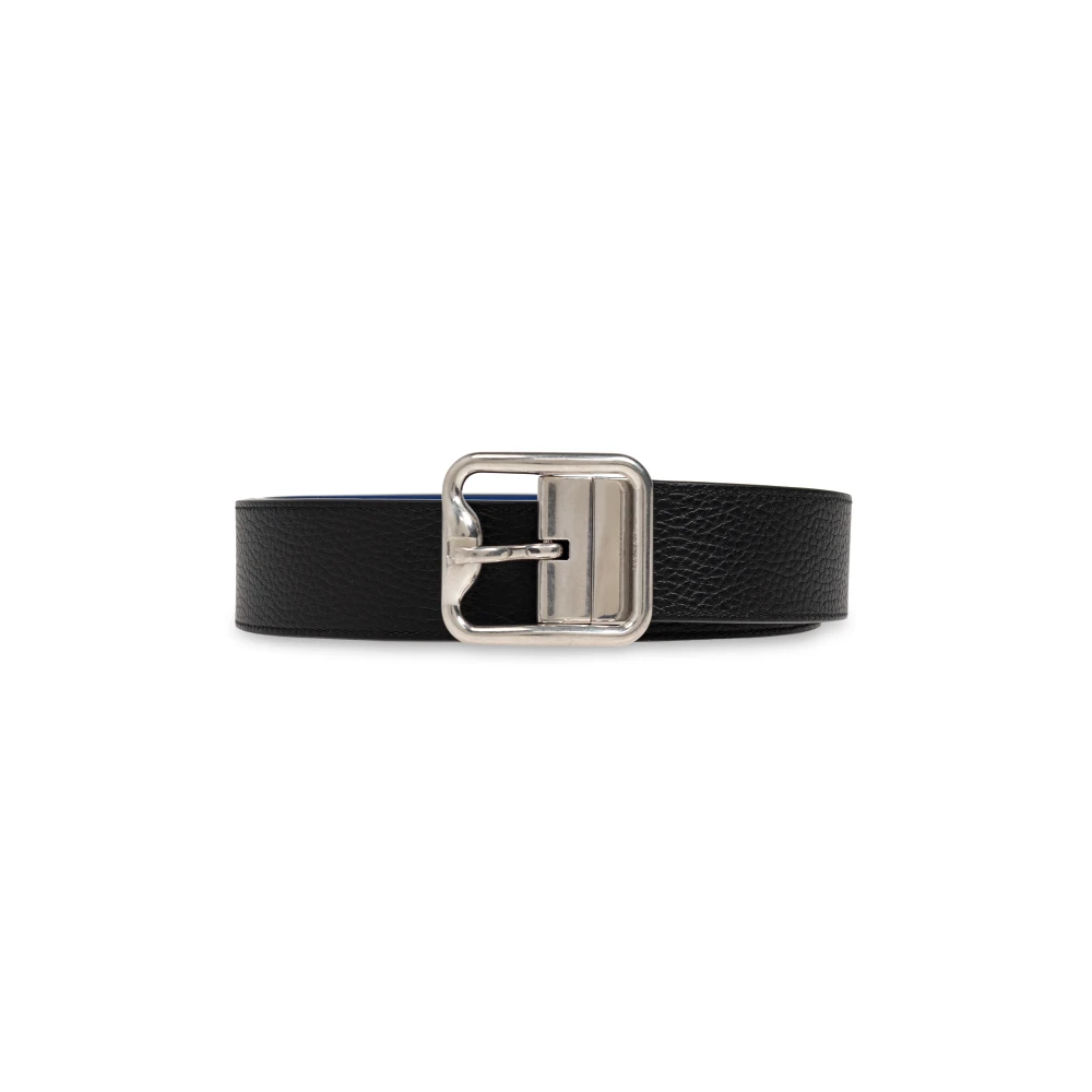 Burberry Omkeerbare riem Black Heren