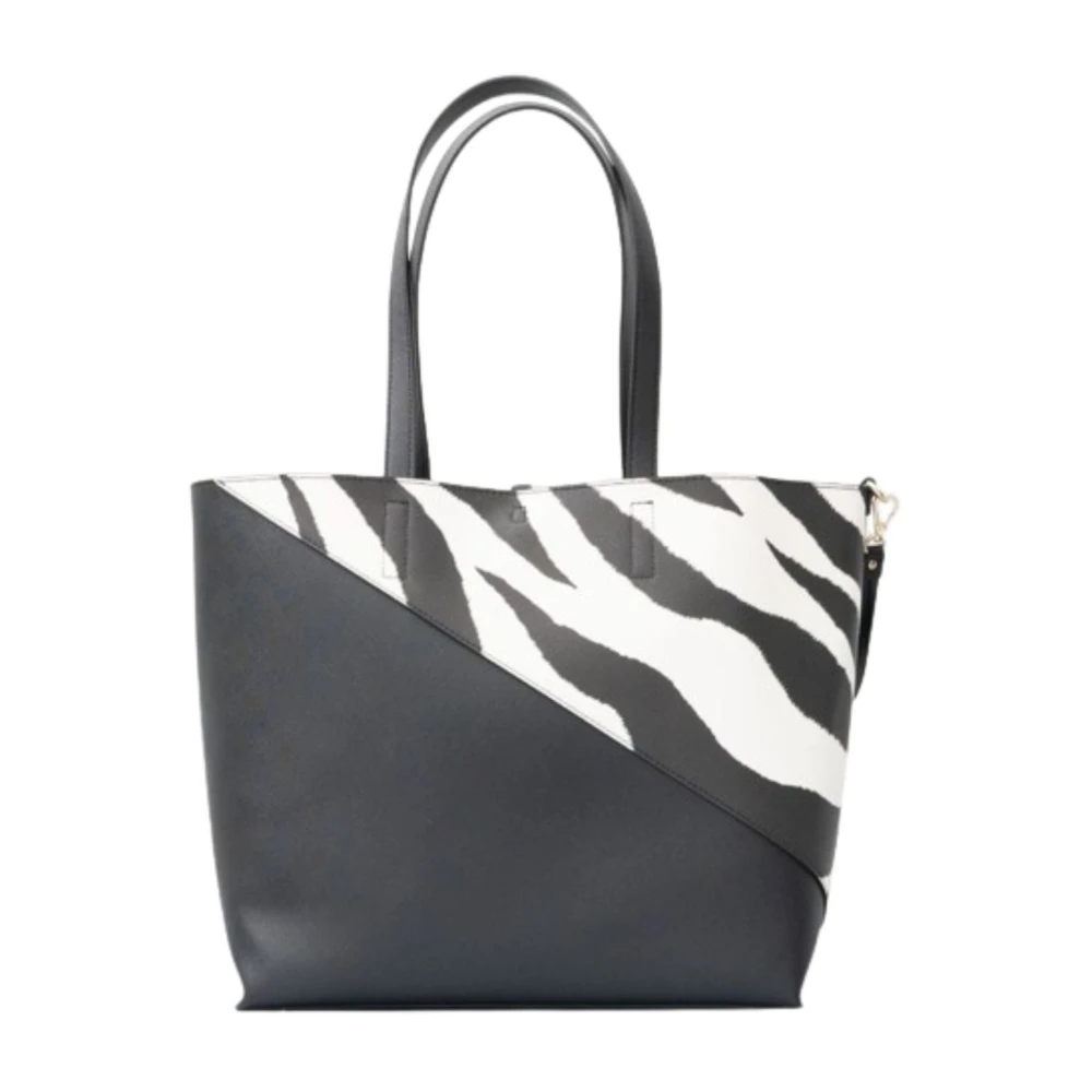 Just Cavalli Basis Shopper-Sket Tas voor Vrouwen Black Dames