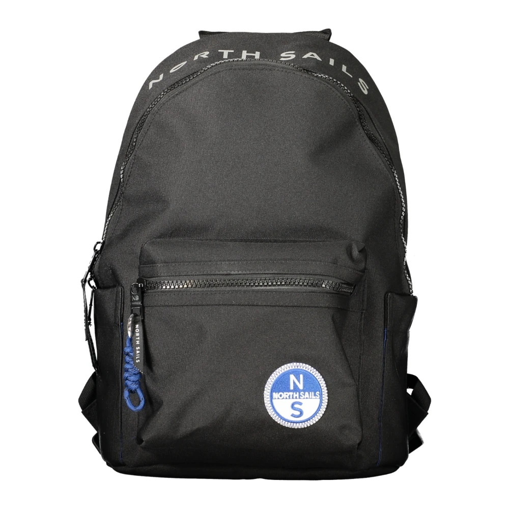 North Sails Black Backpacks, Male, One Size, Core Backpack