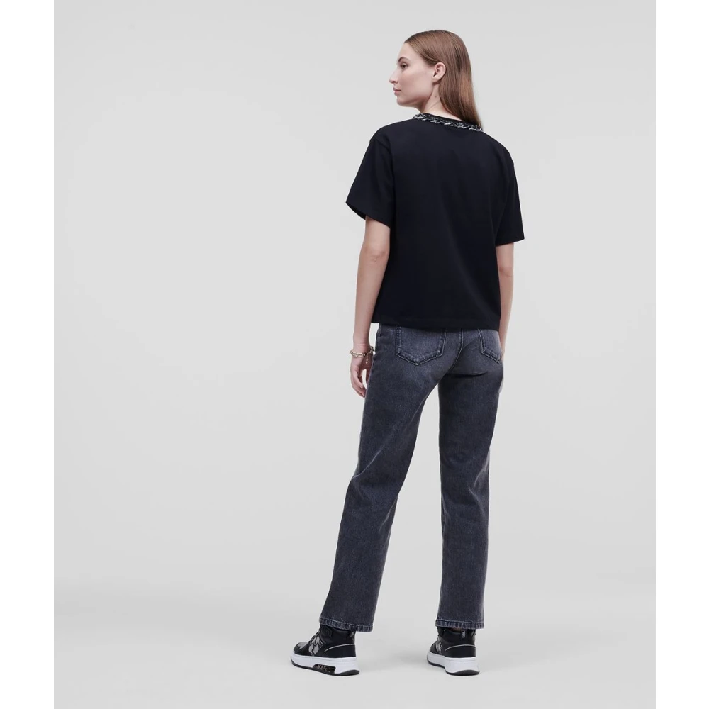 Karl Lagerfeld T-shirt Black Dames