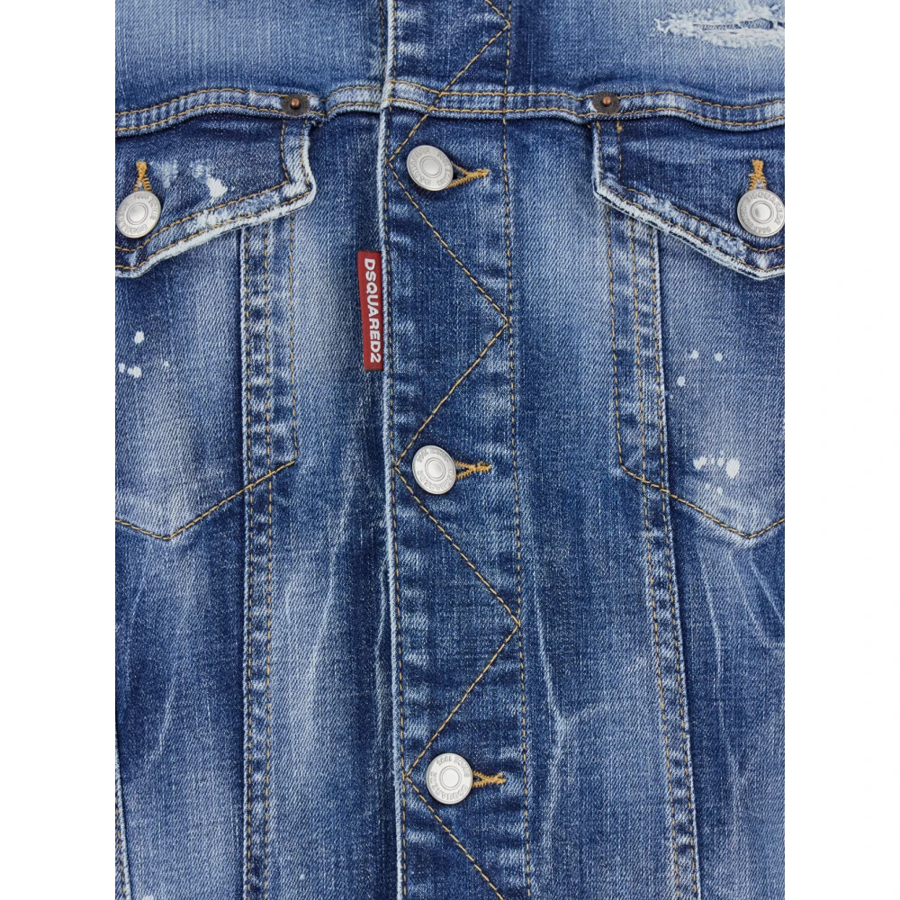 Dsquared2 Stijlvol Denim Jean Jack Blue Heren