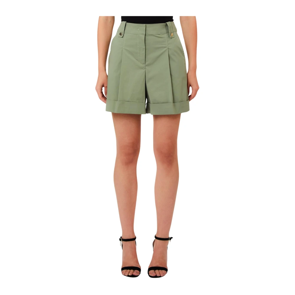 Liu Jo Vrouw Groente Korte Broeken Dames, Groen, L, Short Shorts