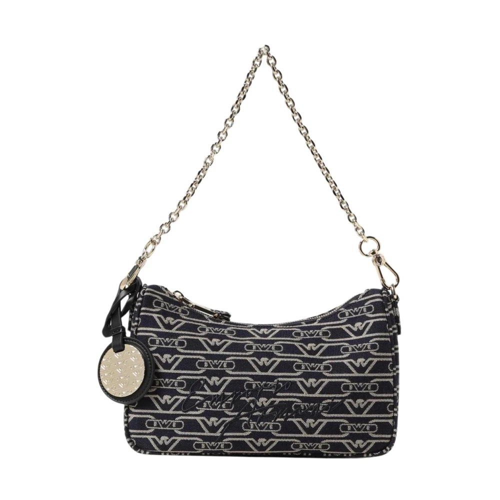 Emporio Armani Women's Multicolor Shoulder Bags, One Size, Monogram Chain Shoulder Bag