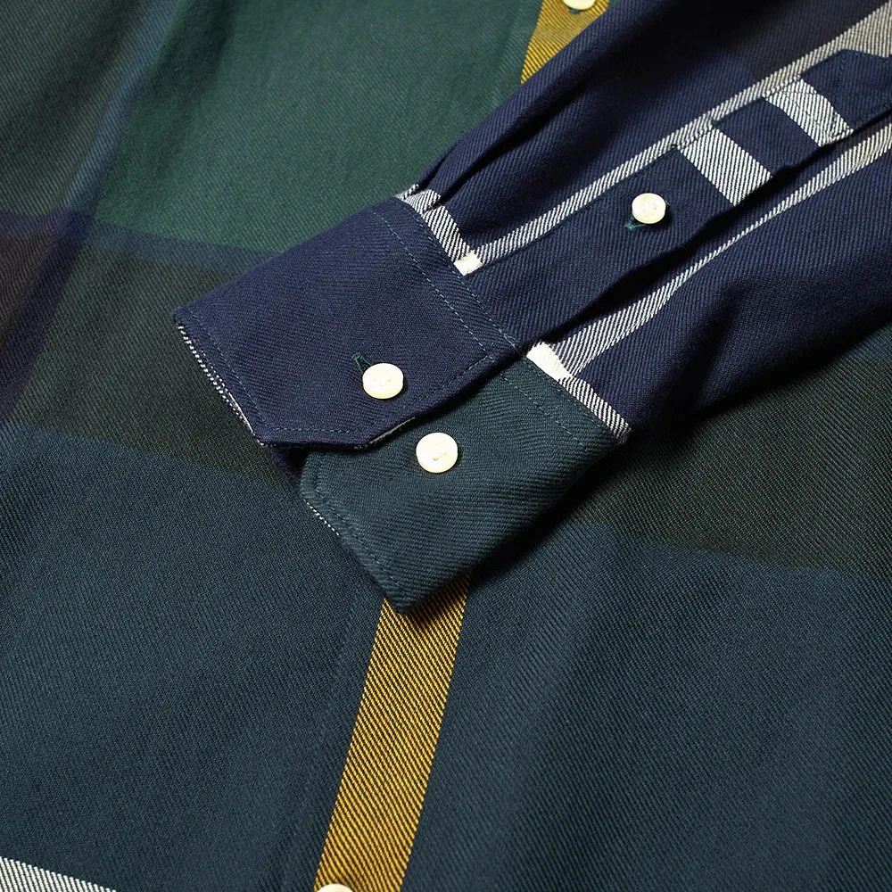 Barbour Seaweed Tartan Getailleerd Overhemd Multicolor Heren