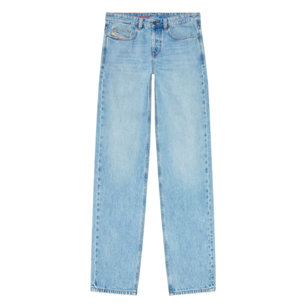 Diesel Lichtblauwe Denim Macro Broek Blue Heren