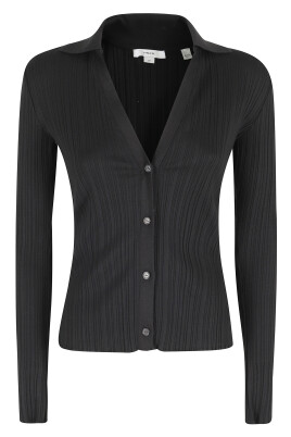 Hndudnff Vrouwen Button Down Vest V-hals Casual Lange Mouw Gebreide Truien Ronde hals Vest Jas, Blauw, XXL