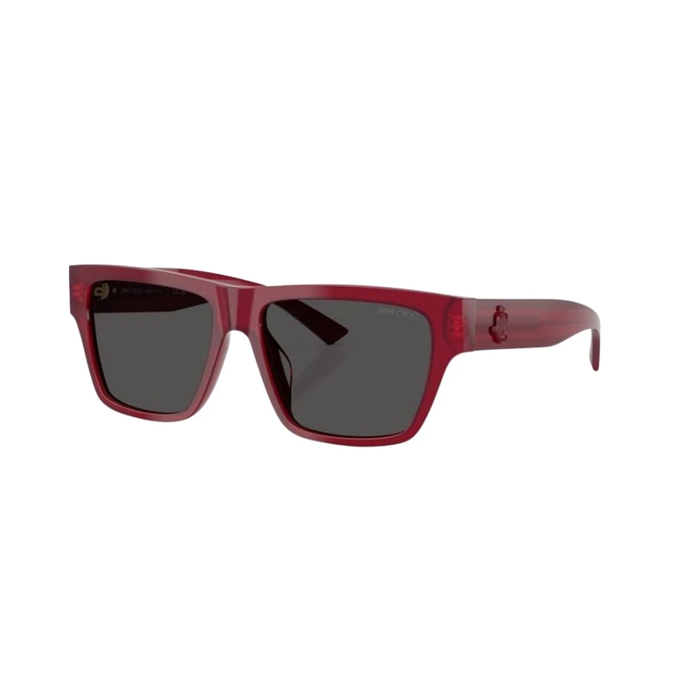 Jimmy Choo Women's Red Sunglasses, 54 Mm, Rectangle Sunglasses
