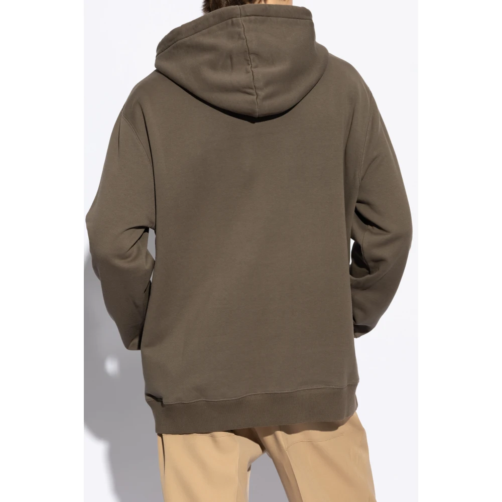 Lanvin Katoenen sweatshirt Green Heren