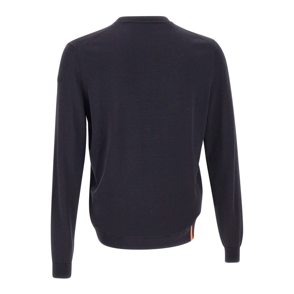 RRD Blauwe Heren Zachte Lichtgewicht Trui Blue Heren