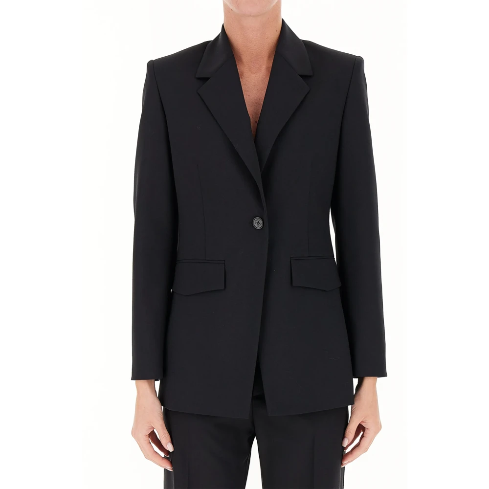 Moschino Zwarte Herenjassen Black Dames