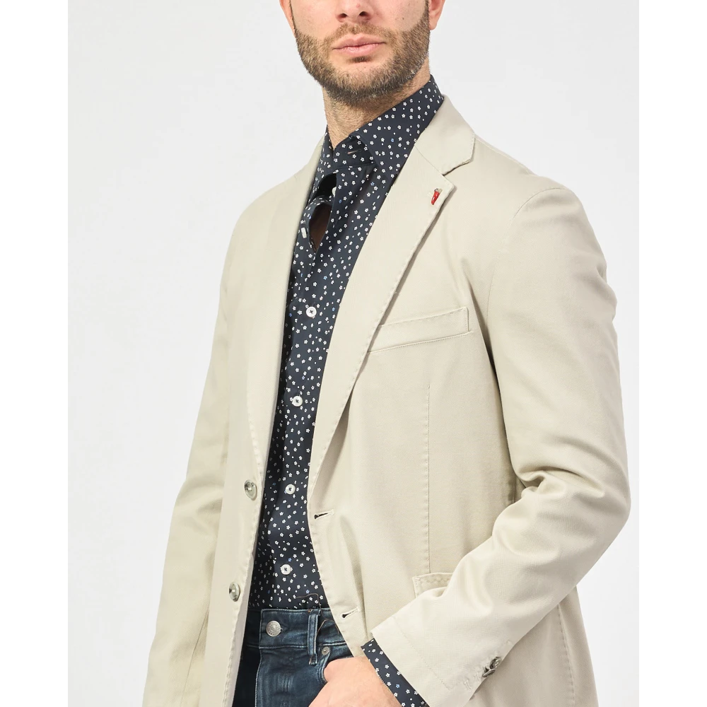 Mulish Zandjas met Chili Pin Beige Heren