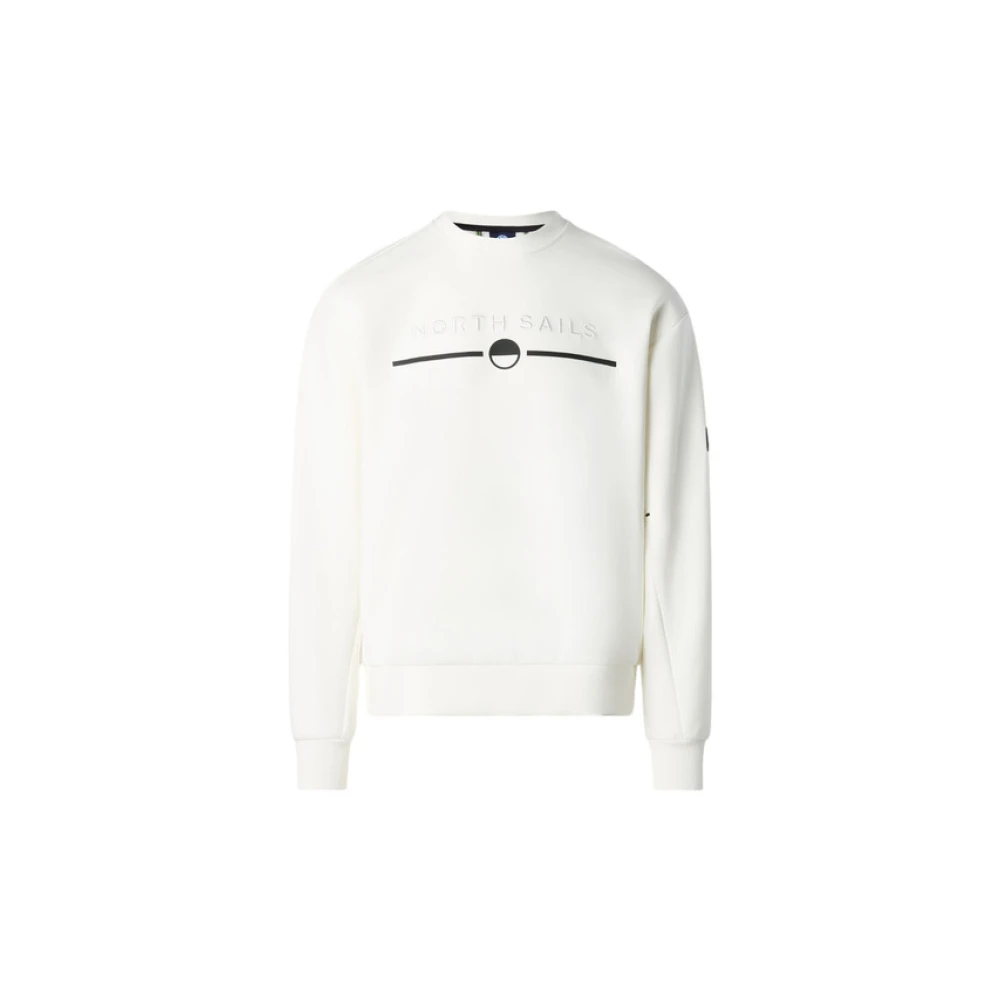 North Sails Crewneck Sweatshirt Beige Heren