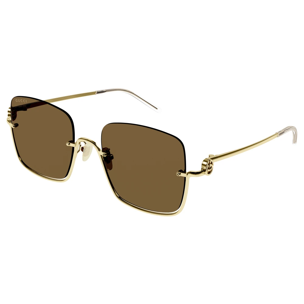 Gucci Women's Yellow Sunglasses, 54 Mm, Square Sunglasses