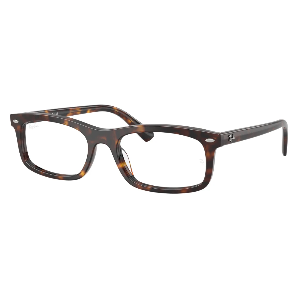 Ray - Ban Unisex Transparent Ray - Ban Rx5450 2012 Optical Frames Acetate Turtle Squared Normal - Image 3