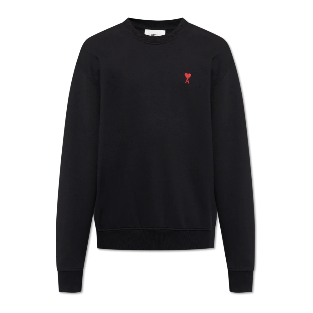 Sweatshirt med logo