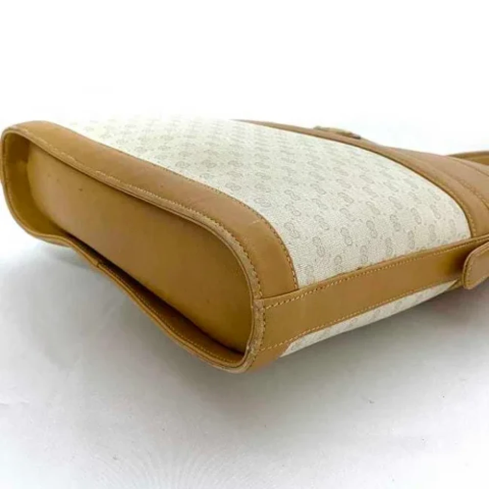 Gucci Vintage Pre-owned Plastic shoulder-bags Beige Dames